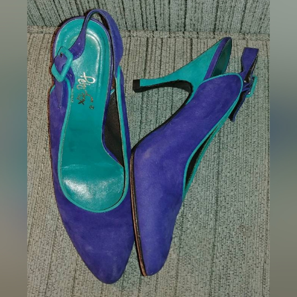 Vintage Peter Fox Oriana slingback